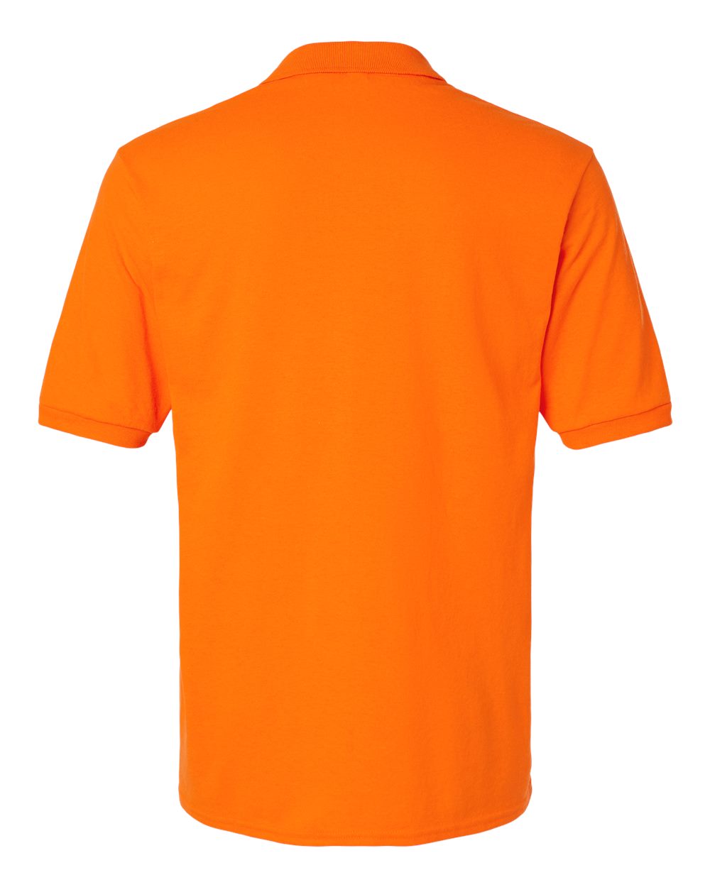 Rear View of Safety Orange Dri-Power® Polo - 437R