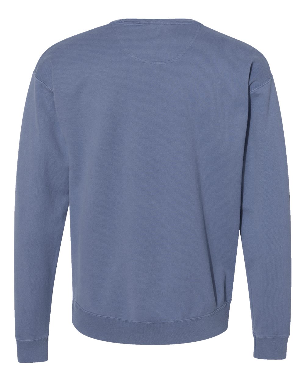 Rear View of Saltwater Garment-Dyed Crewneck Sweatshirt - GDH400