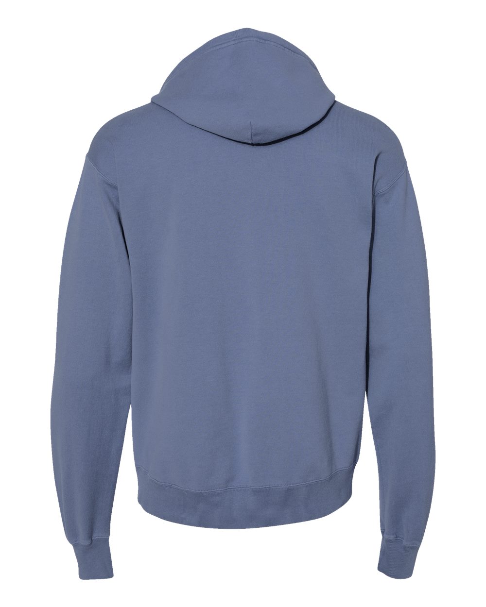Rear View of Saltwater Garment-Dyed Hooded Sweatshirt - GDH450
