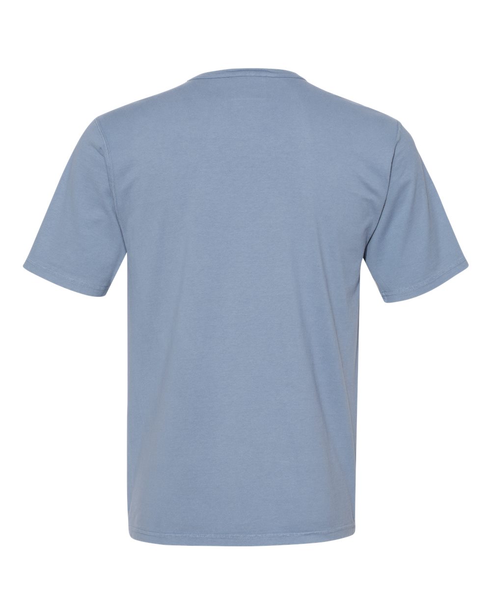 Rear View of Saltwater Garment-Dyed T-Shirt - CD100