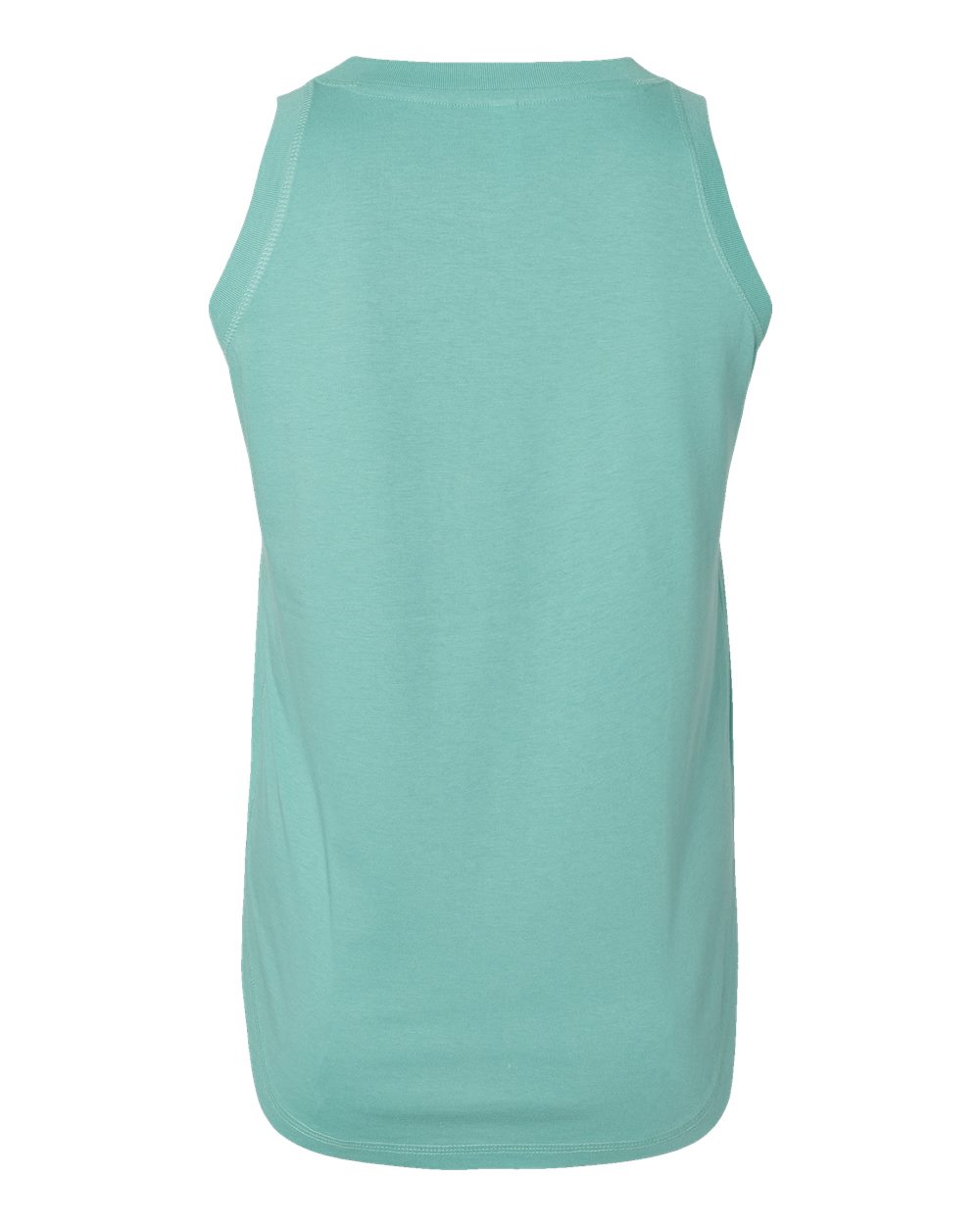 Rear View of Saltwater Women's Relaxed Fine Jersey Tank - 3592