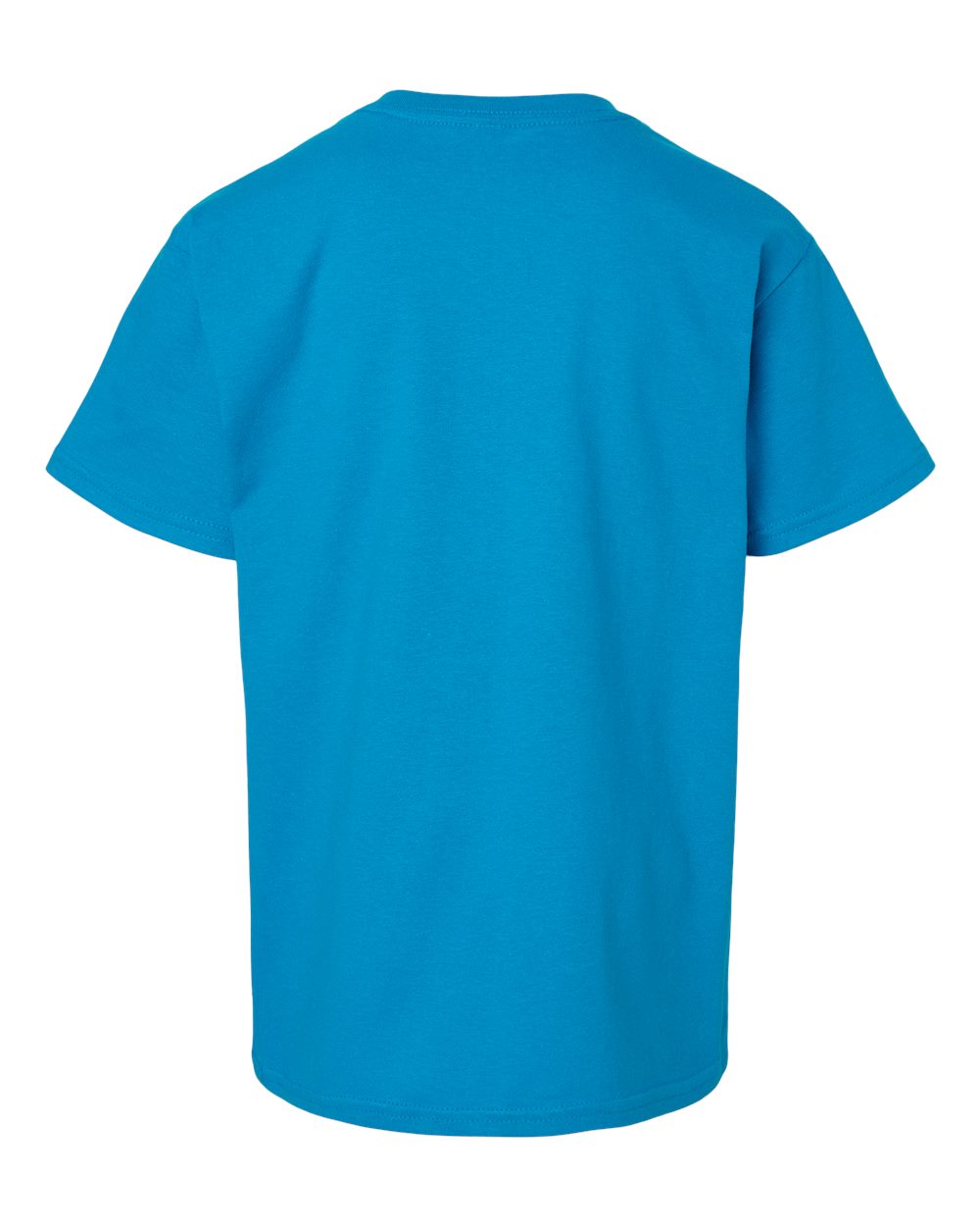Rear View of Sapphire Ultra Cotton® Youth T-Shirt - 2000B