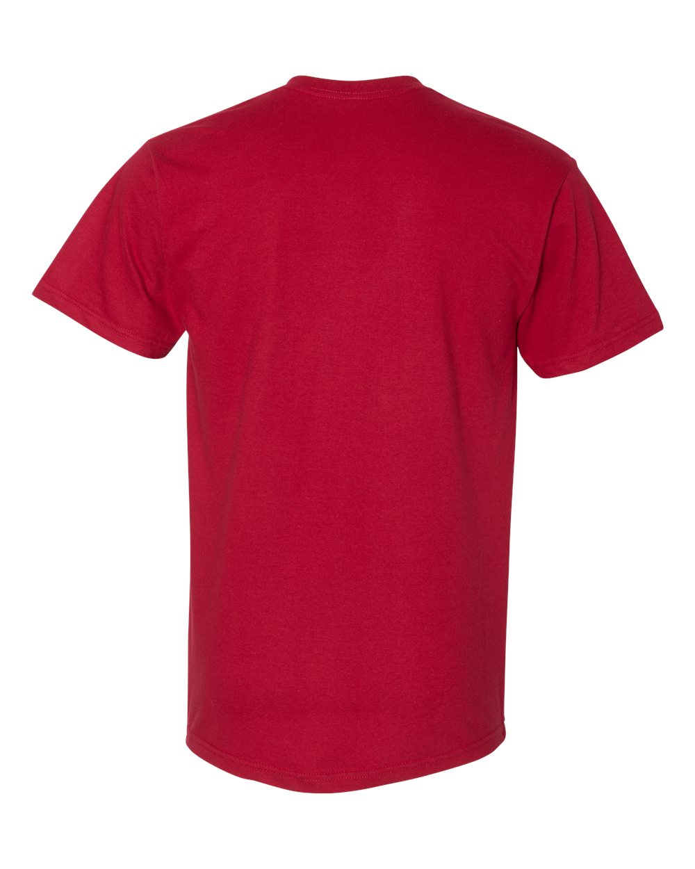 Rear View of Scarlet Red Hammer™ T-Shirt - H000