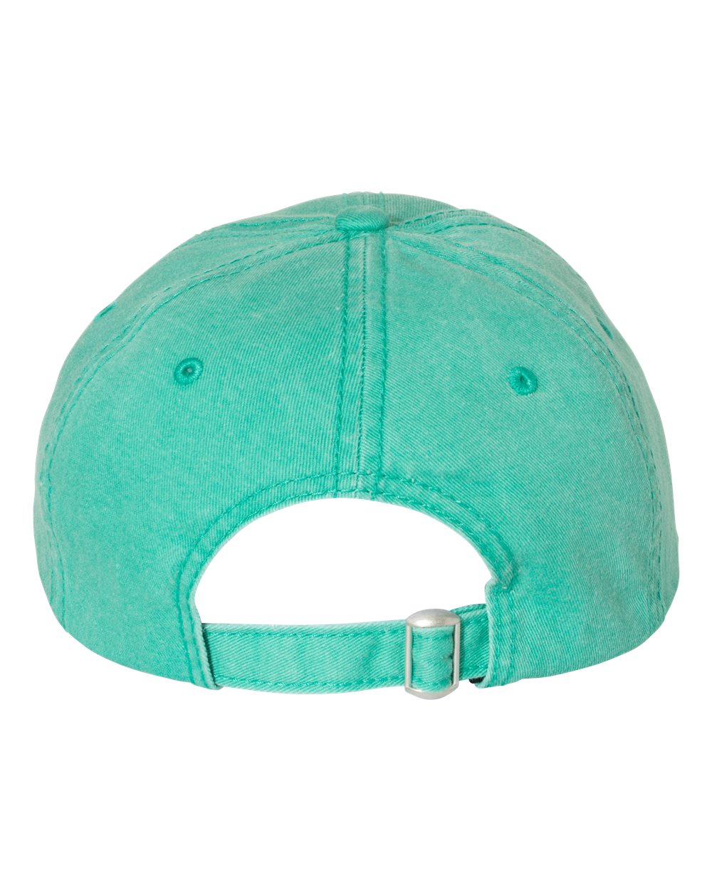 Rear View of Seafoam Pigment-Dyed Cap - SP500