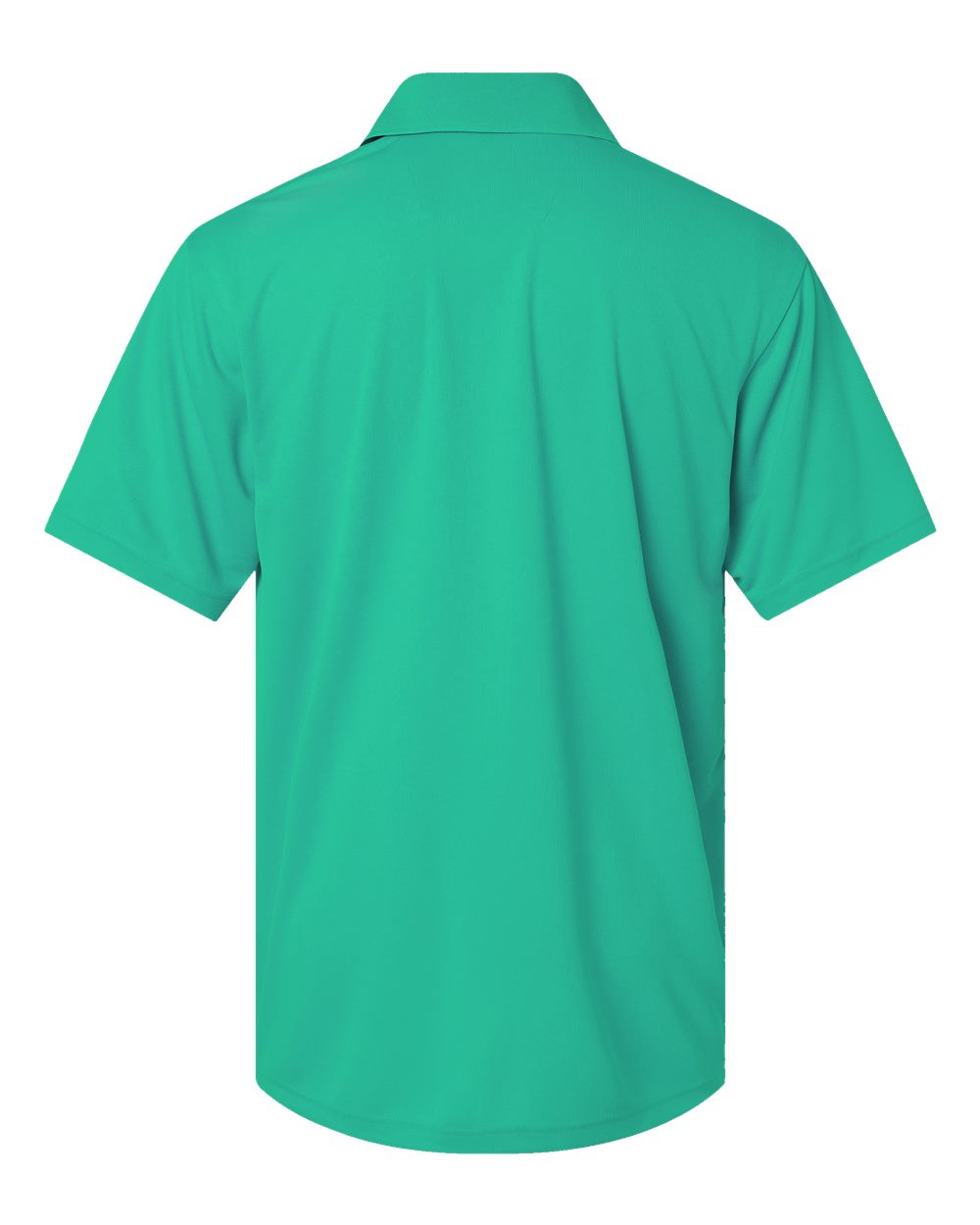 Rear View of Seagreen Saratoga Performance Mini Mesh Polo - 100
