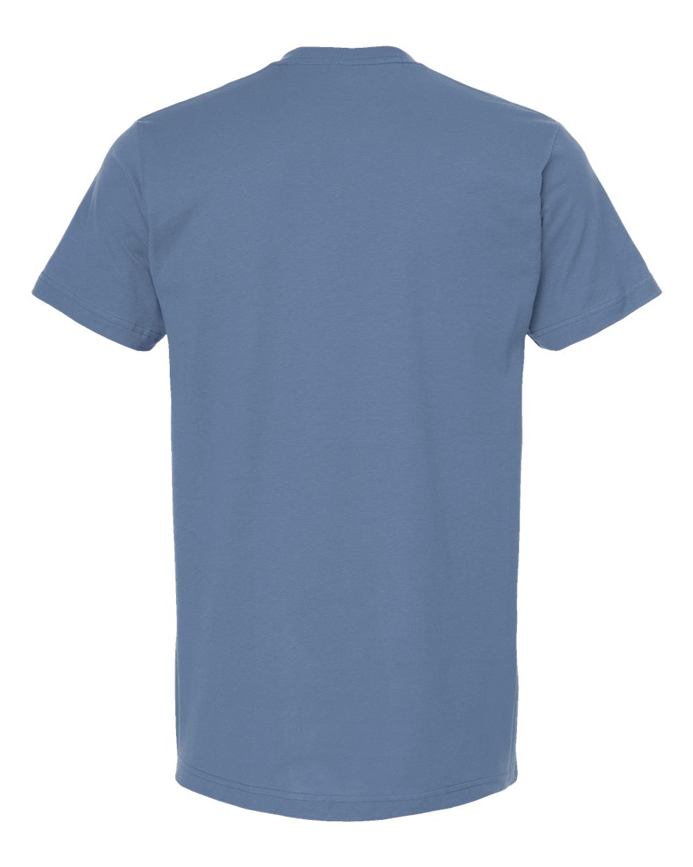 Rear View of Slate Fine Jersey T-Shirt - 202