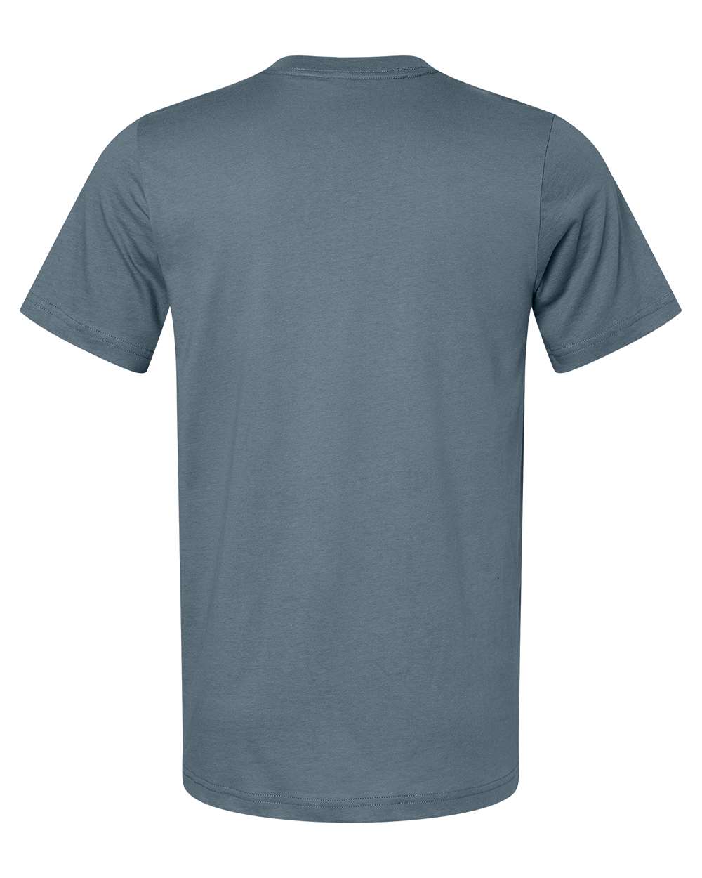 Rear View of Slate Jersey Tee - 3001
