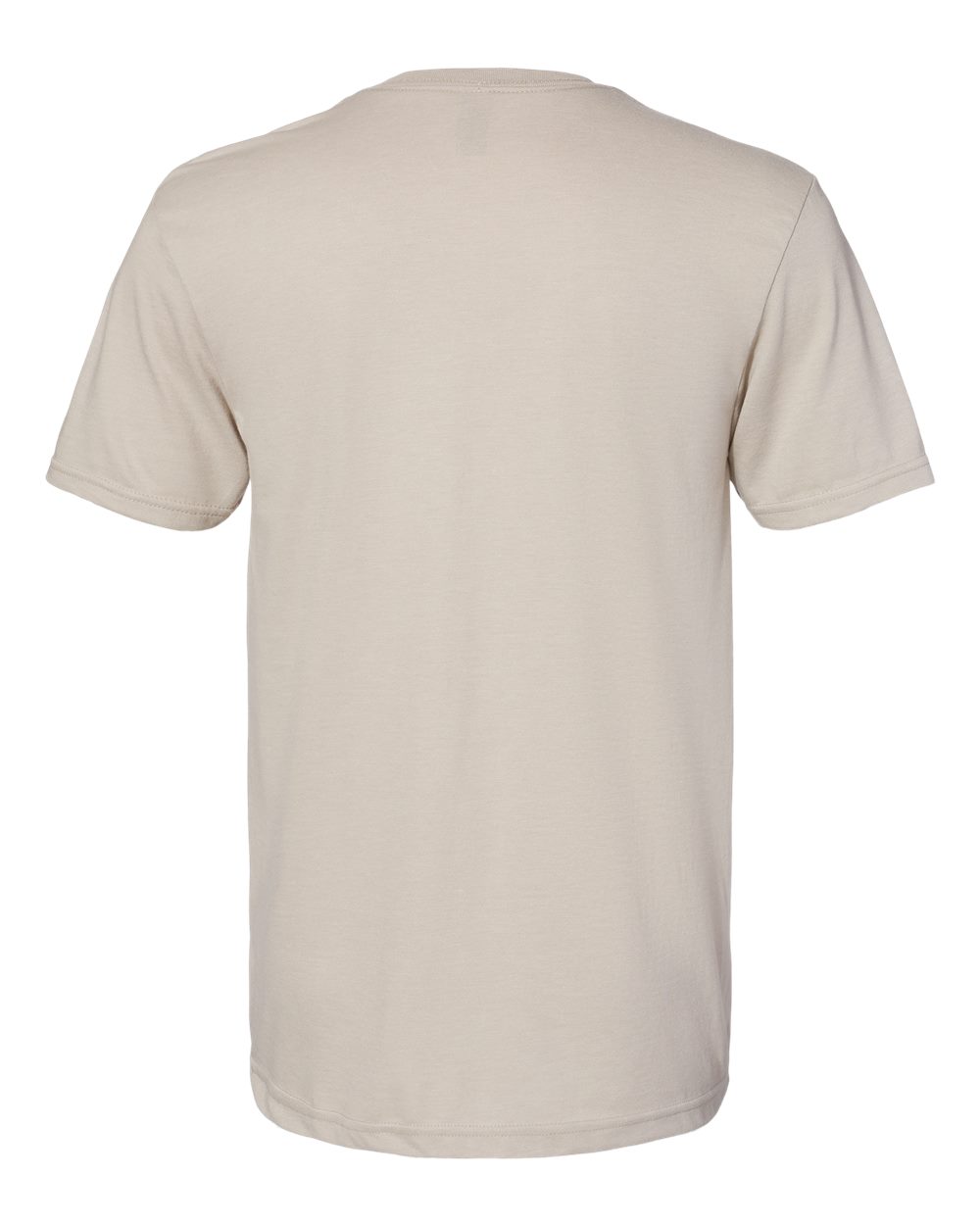 Rear View of Slate Softstyle® CVC T-Shirt - 64000CVC