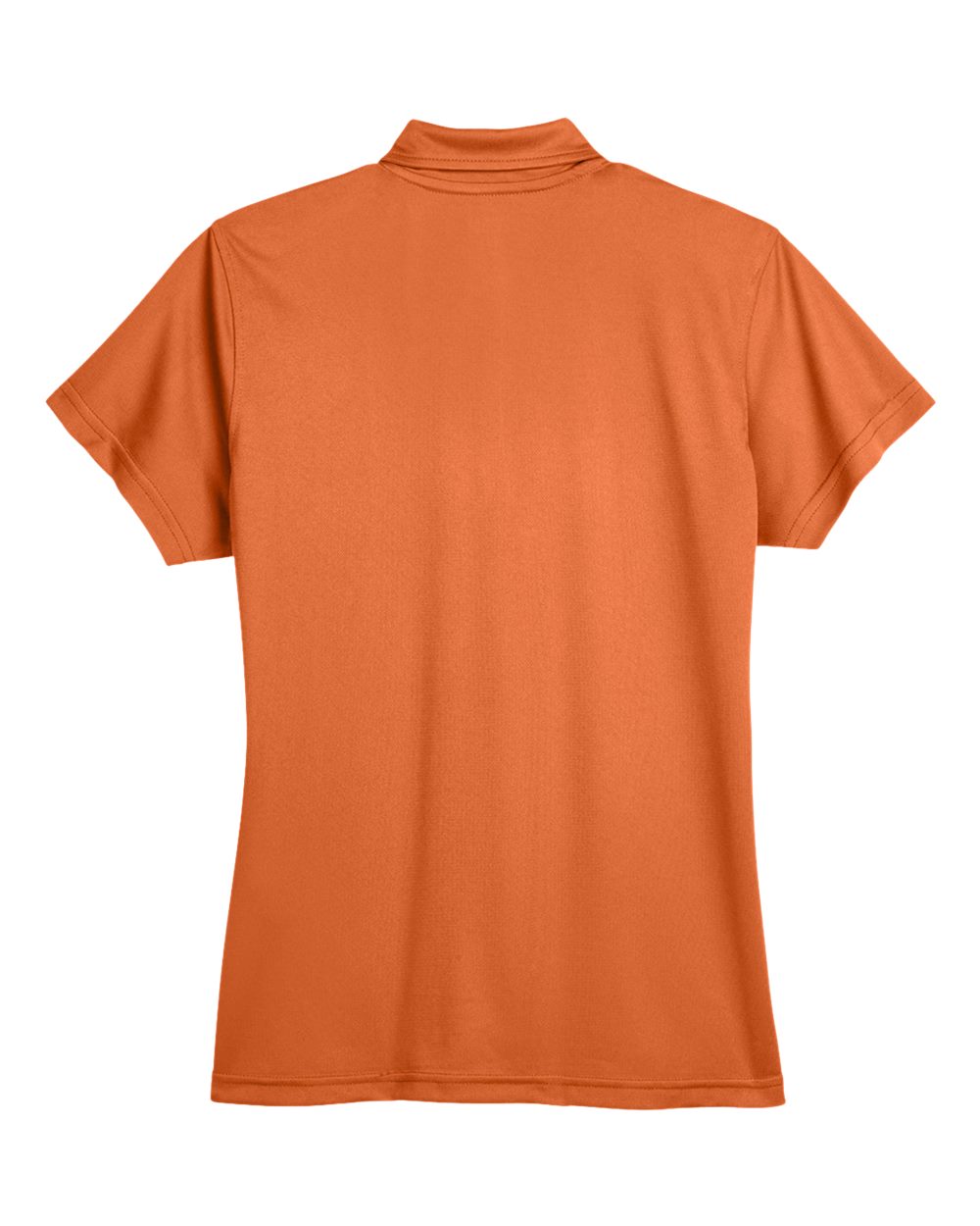 Rear View of Sport Burnt Orange Women's Command Snag Protection Polo - TT21W