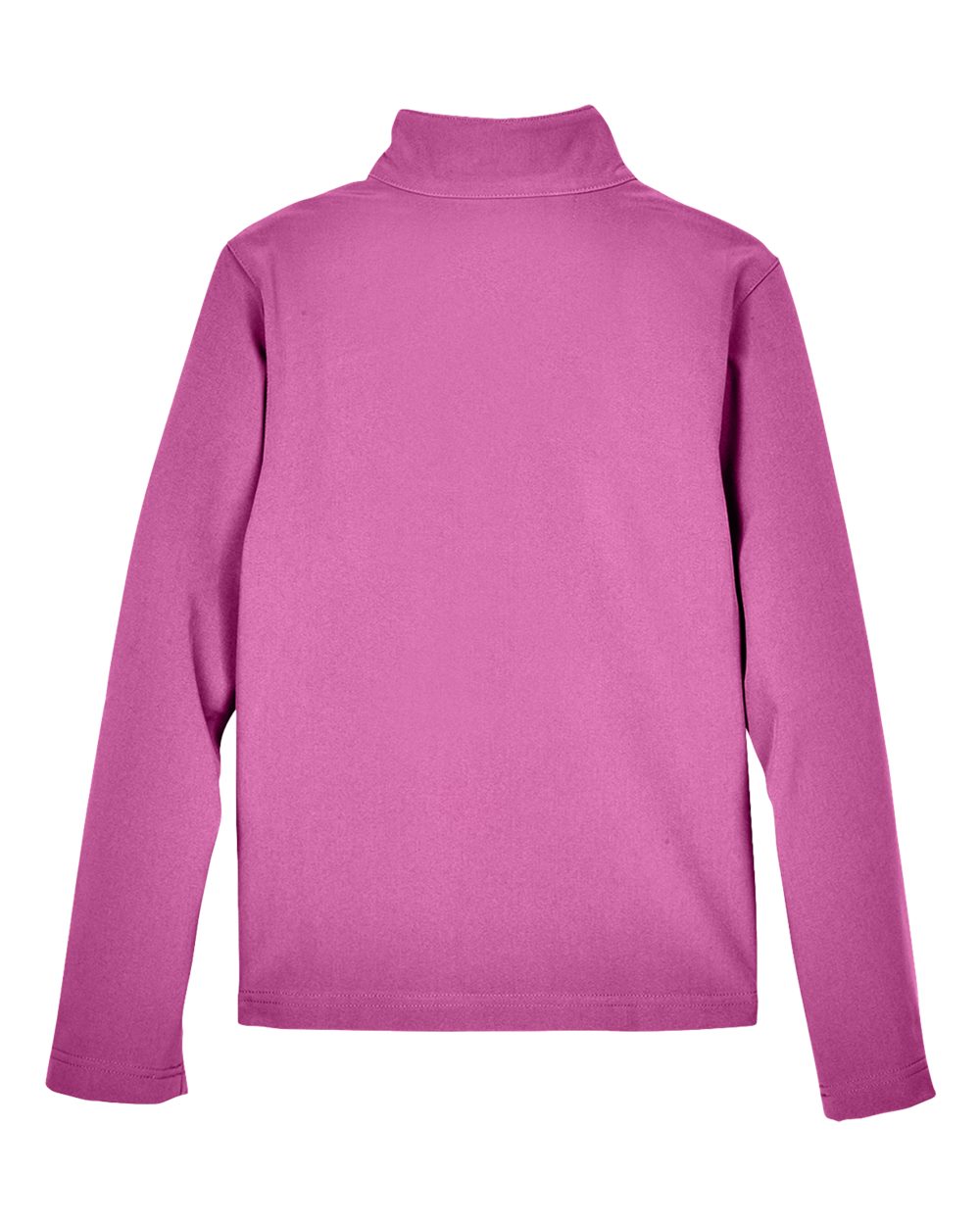 Rear View of Sport Charity Pink Youth Leader Soft Shell Jacket - TT80Y