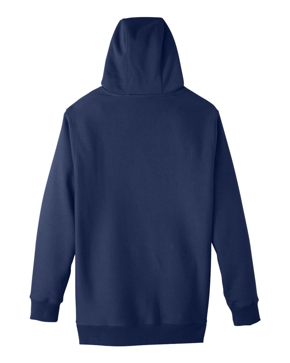 Rear View of Sport Dark Navy Unisex Zone HydroSport™ Heavyweight Pullover Hooded Sweatshirt - TT96
