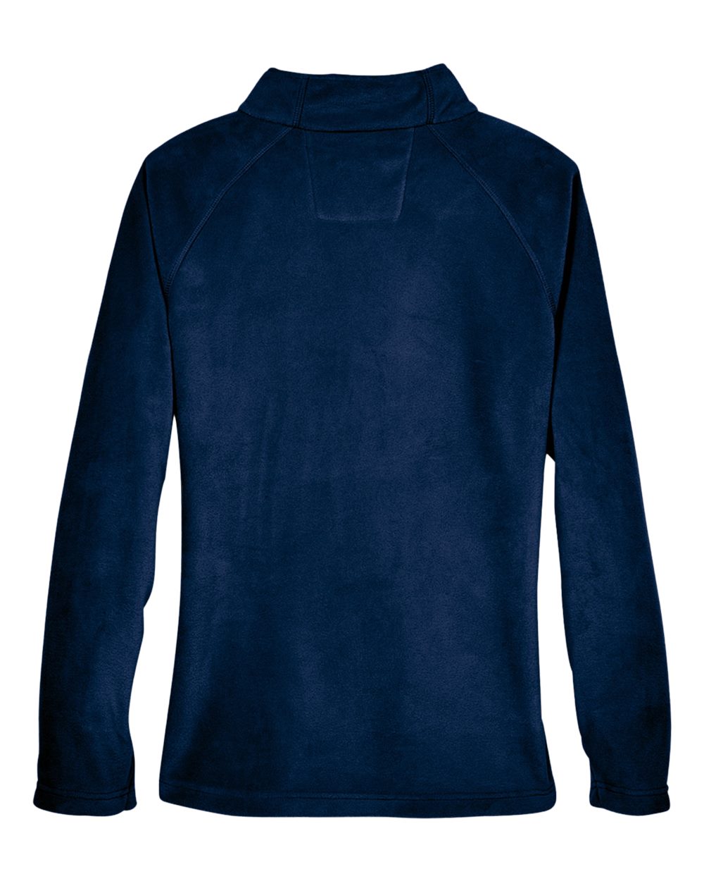 Rear View of Sport Dark Navy Women's Campus Microfleece Jacket - TT90W