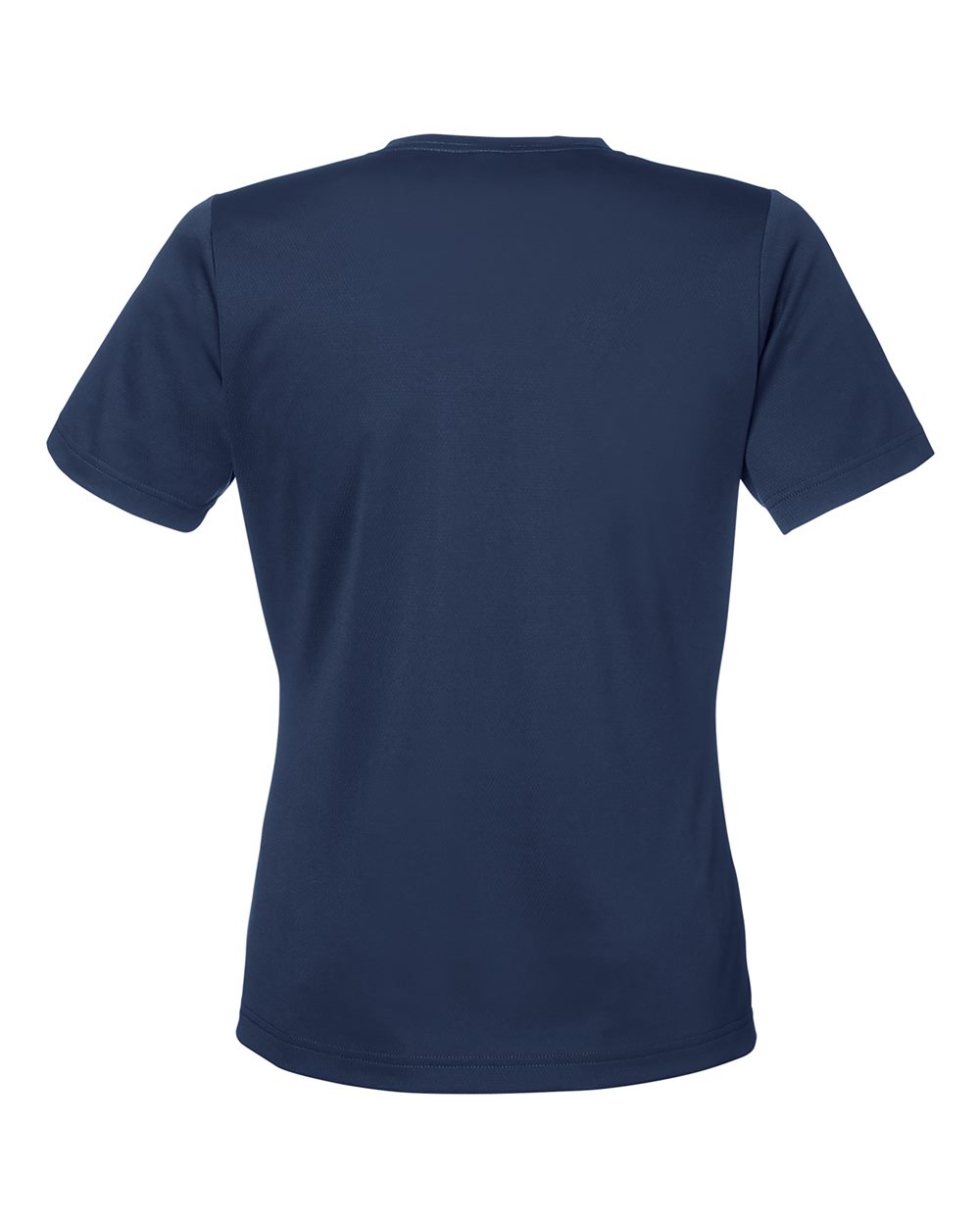 Rear View of Sport Dark Navy Women's Zone Performance Mesh T-Shirt - TT15W