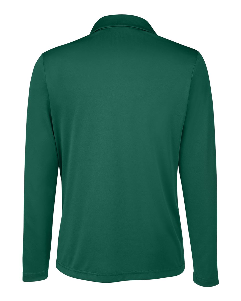 Rear View of Sport Forest Women's Zone Performance Long Sleeve Polo - TT51LW