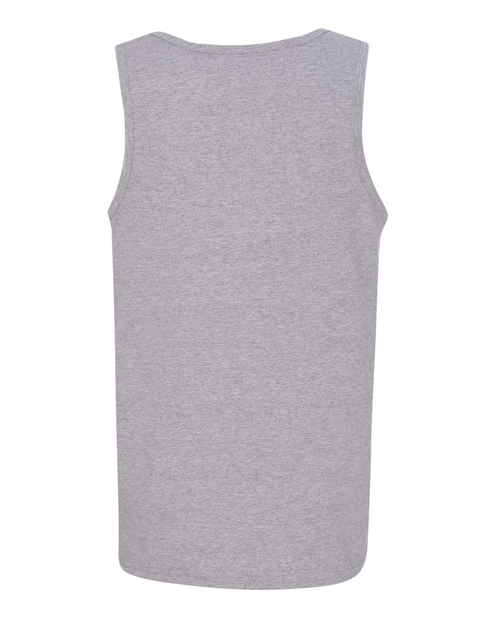 Rear View of Sport Grey Heavy Cotton™ Tank Top - 5200