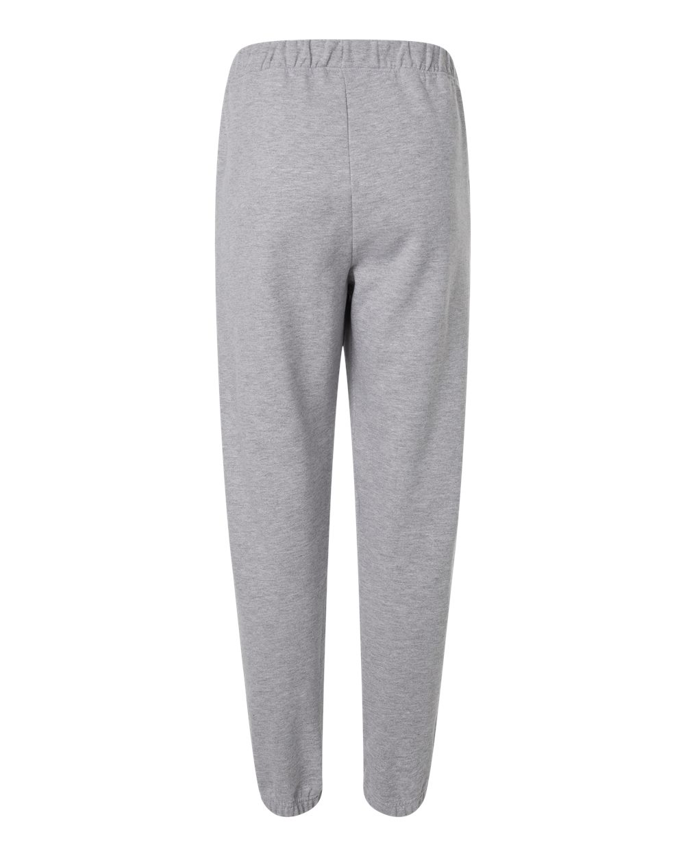 Rear View of Sport Grey Softstyle® Midweight Pocket Sweatpants - SF100