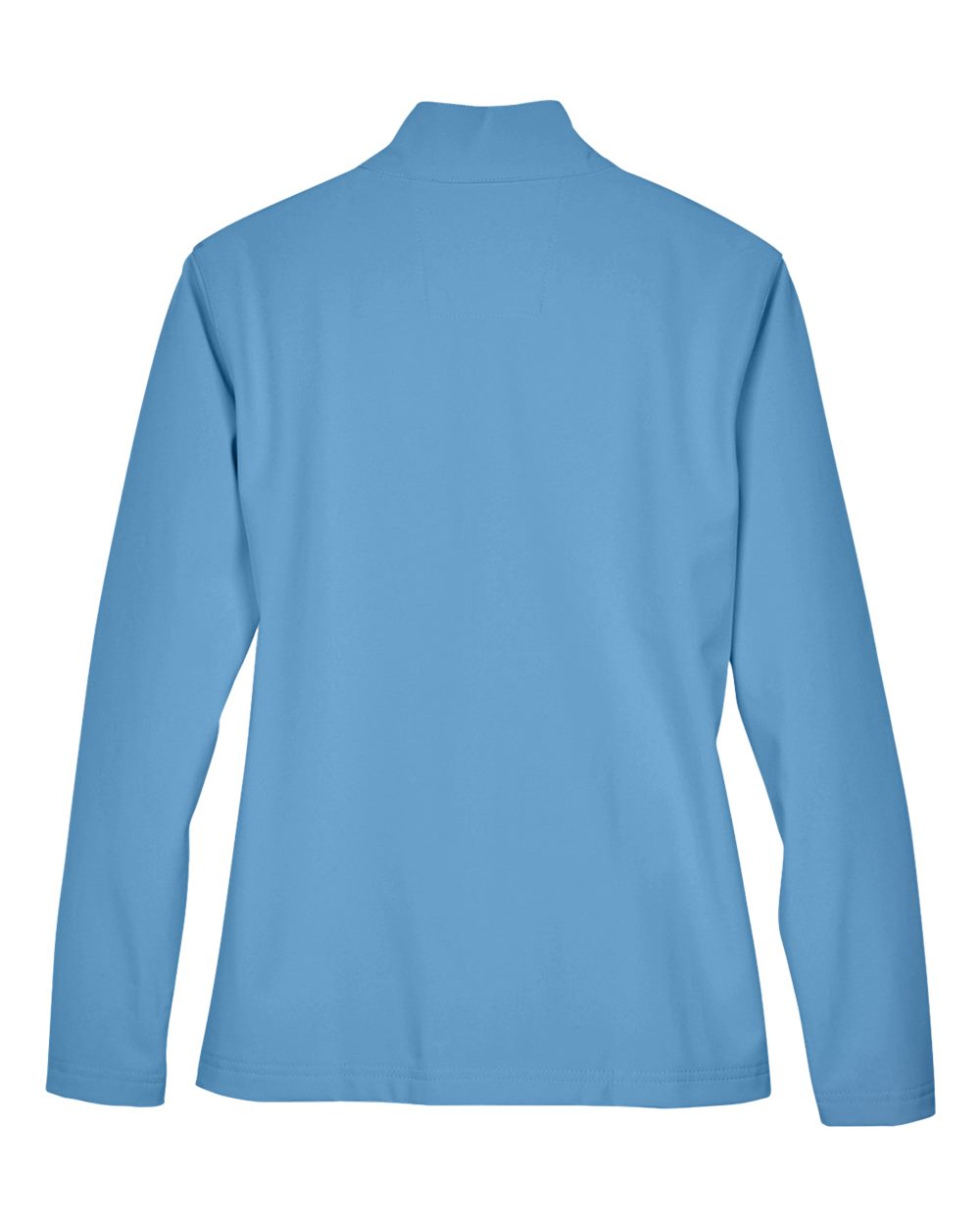 Rear View of Sport Light Blue Women's Leader Soft Shell Jacket - TT80W