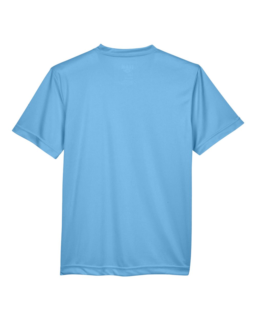 Rear View of Sport Light Blue Youth Zone Performance T-Shirt - TT11Y