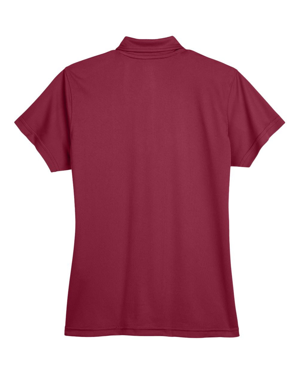 Rear View of Sport Maroon Women's Command Snag Protection Polo - TT21W