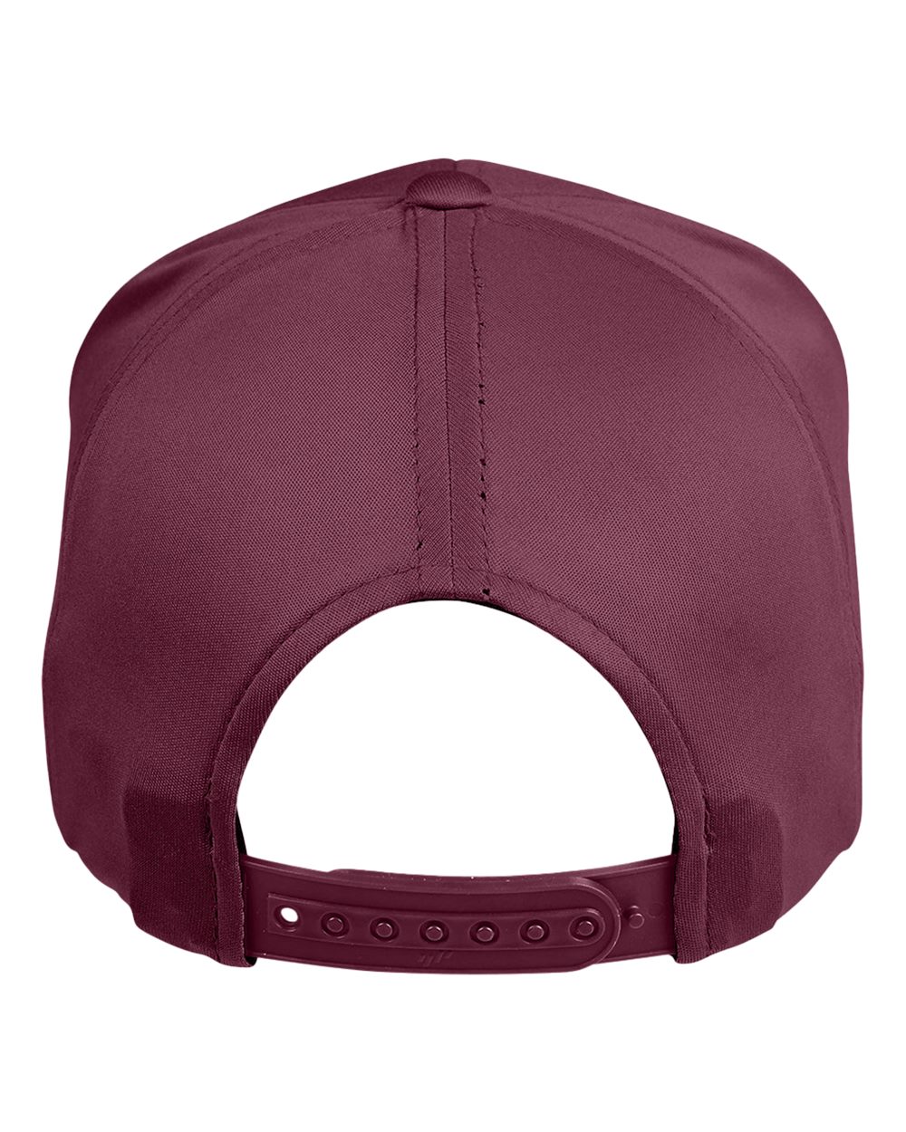 Rear View of Sport Maroon Yupoong® Youth Zone Performance Cap - TT801Y