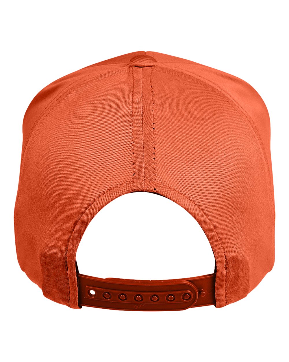 Rear View of Sport Orange Yupoong® Zone Performance Cap - TT801