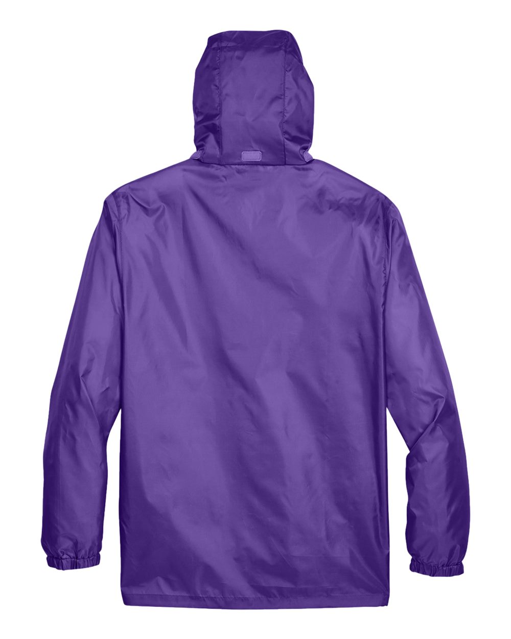Rear View of Sport Purple Unisex Zone Protect Lightweight Jacket - TT73