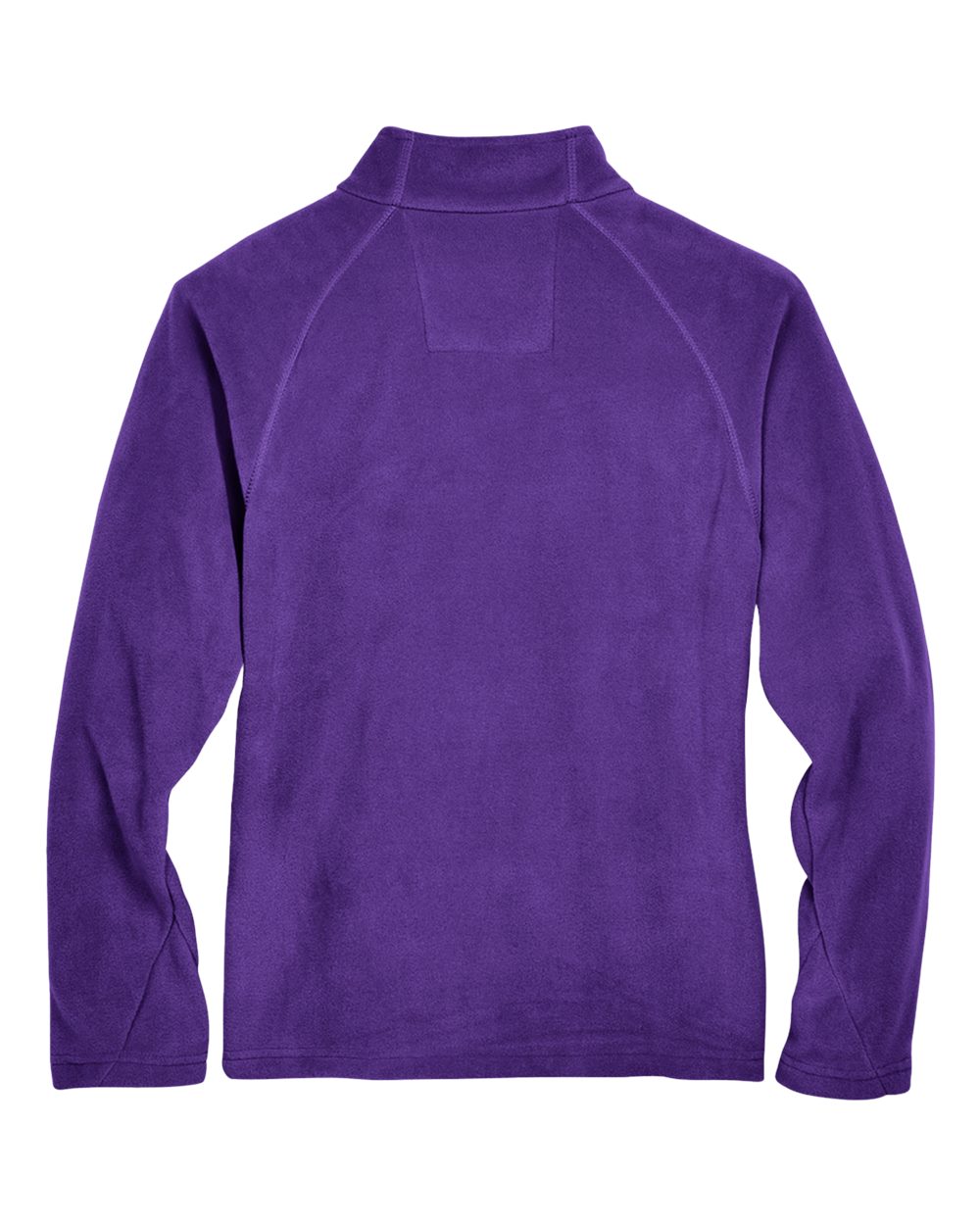 Rear View of Sport Purple Youth Campus Microfleece Jacket - TT90Y