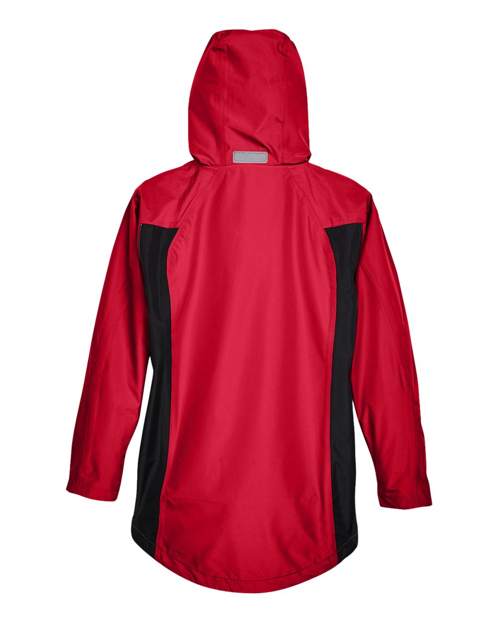 Rear View of Sport Red Women's Dominator Waterproof Jacket - TT86W