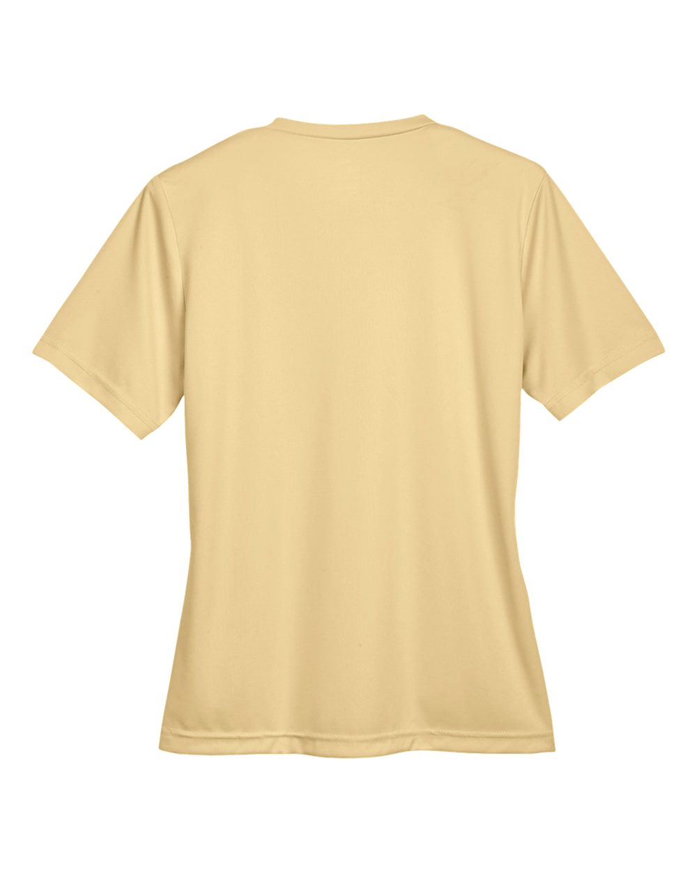 Rear View of Sport Vegas Gold Women's Zone Performance T-Shirt - TT11W