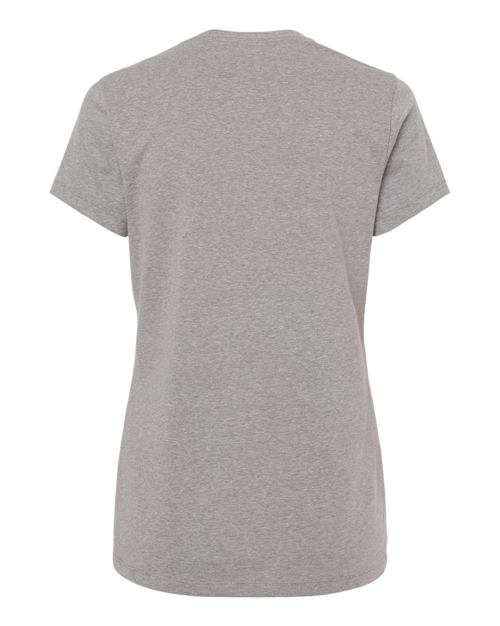 Rear View of Steel Grey Women's RecycledSoft™ T-Shirt - 2021