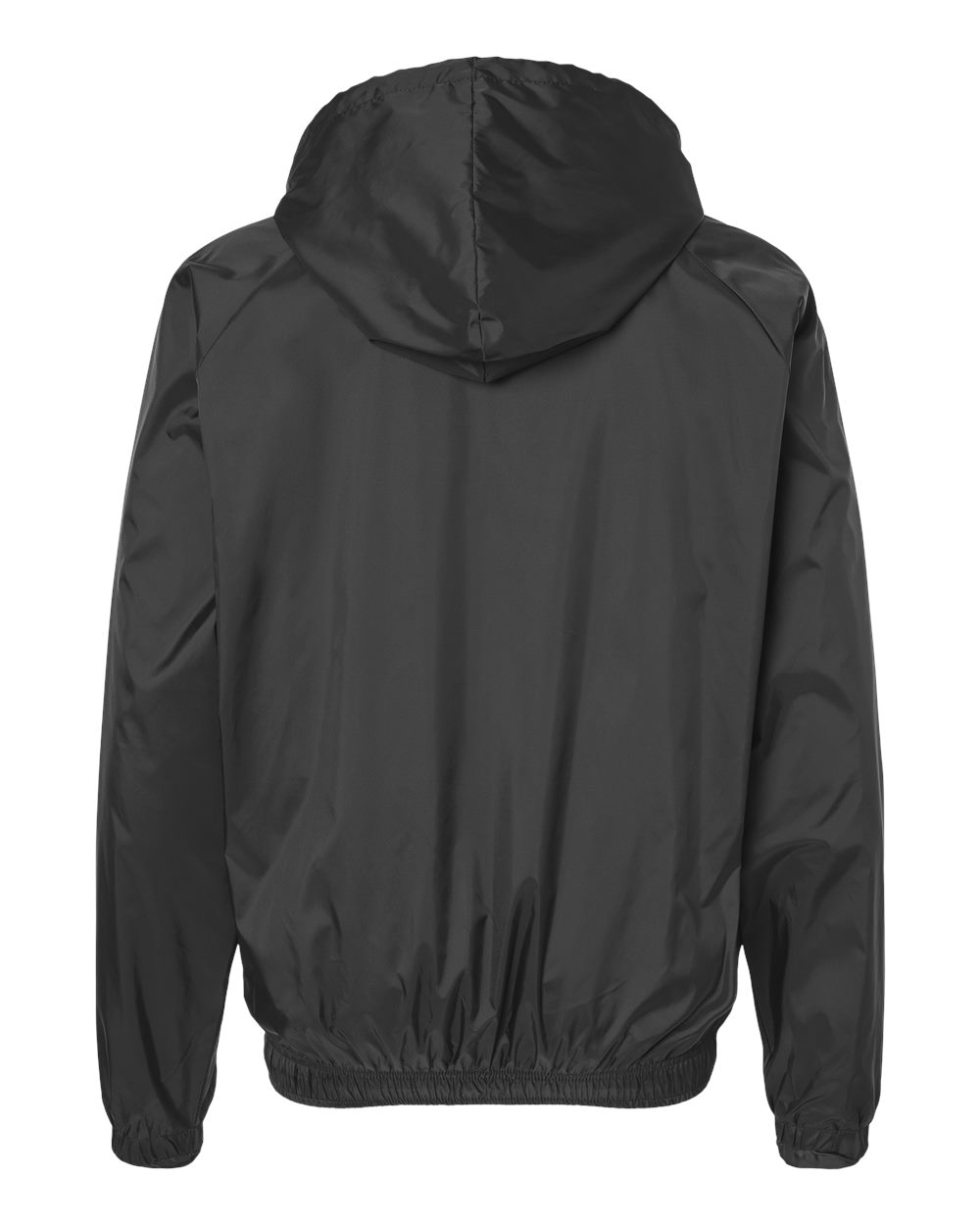 Rear View of Steel Mentor Hooded Coach's Jacket - 9728