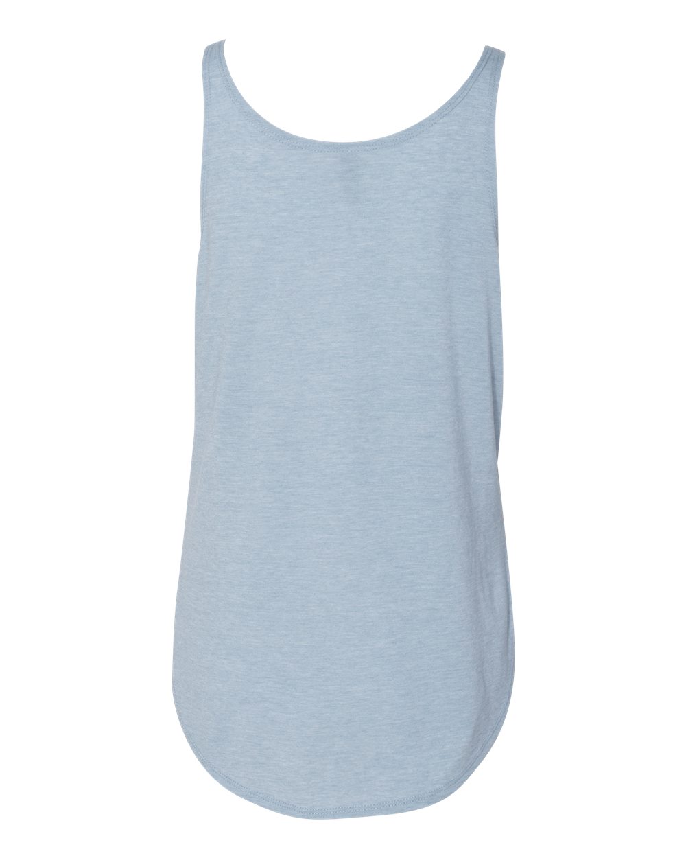 Rear View of Stonewash Denim Women's Festival Tank - 5033