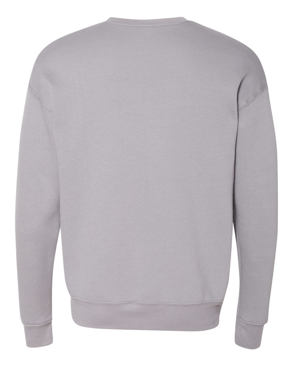 Rear View of Storm Sponge Fleece Drop Shoulder Crewneck Sweatshirt - 3945