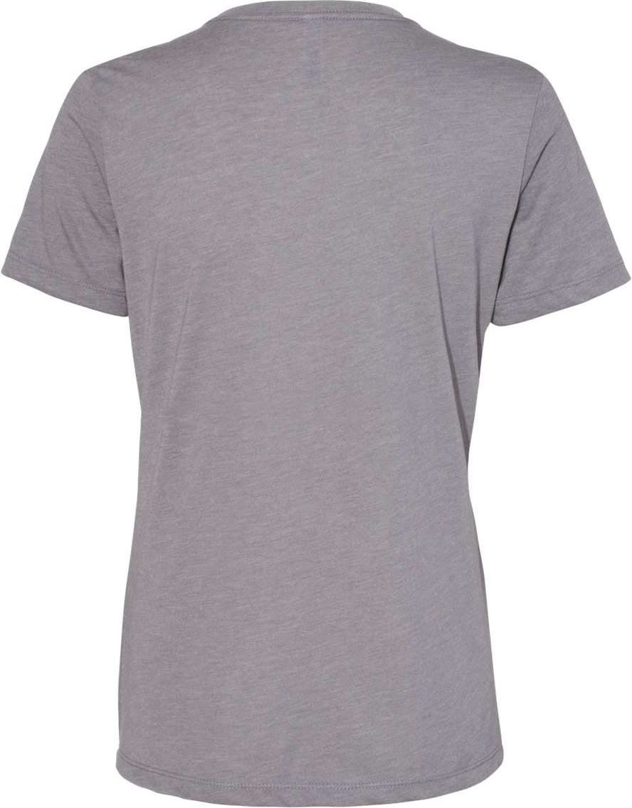 Rear View of Storm Triblend Women’s Relaxed Fit Triblend Tee - 6413