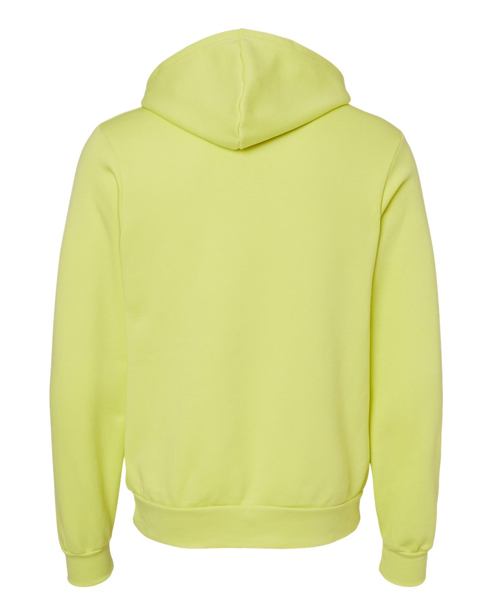Rear View of Strobe Sponge Fleece Hoodie - 3719