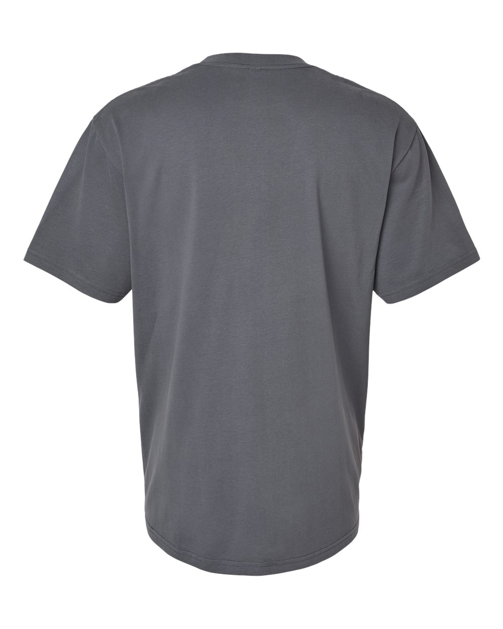 Front View of Sueded Asphalt Sueded Cloud Jersey Tee - 5389