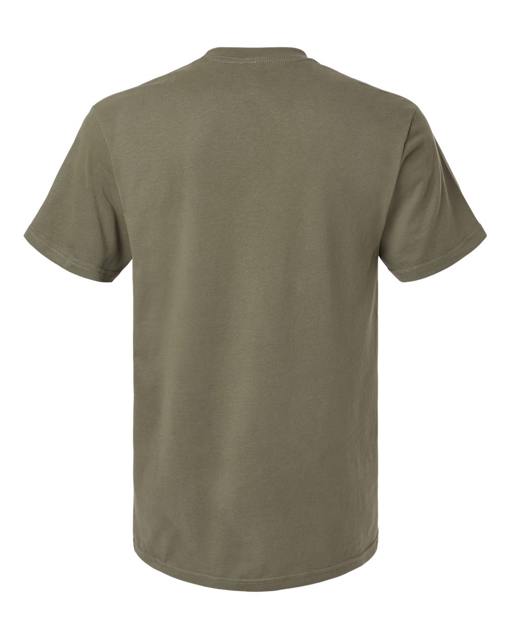Rear View of Sueded Lieutenant Sueded Cloud Jersey Tee - 5389