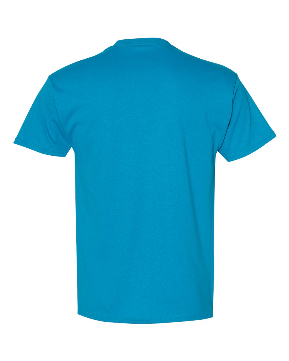 Rear View of Teal Ecosmart™ T-Shirt - 5170