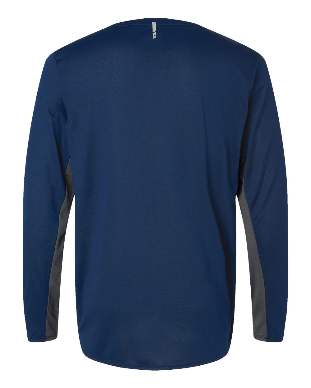 Rear View of Team Navy Team Issue Hydrolix Long Sleeve T-Shirt - FOA402992