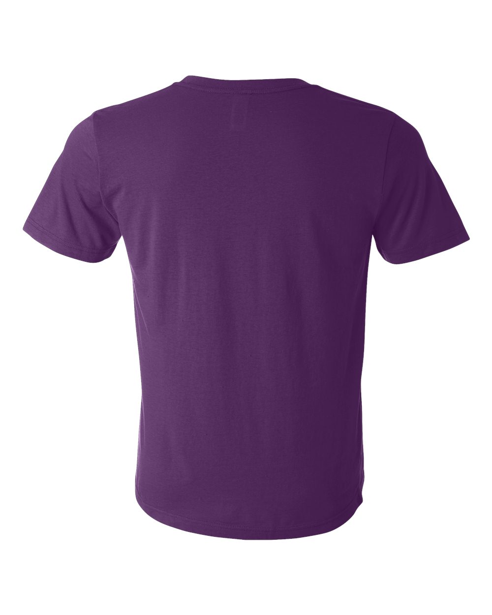 Rear View of Team Purple Texture Tee - 3650