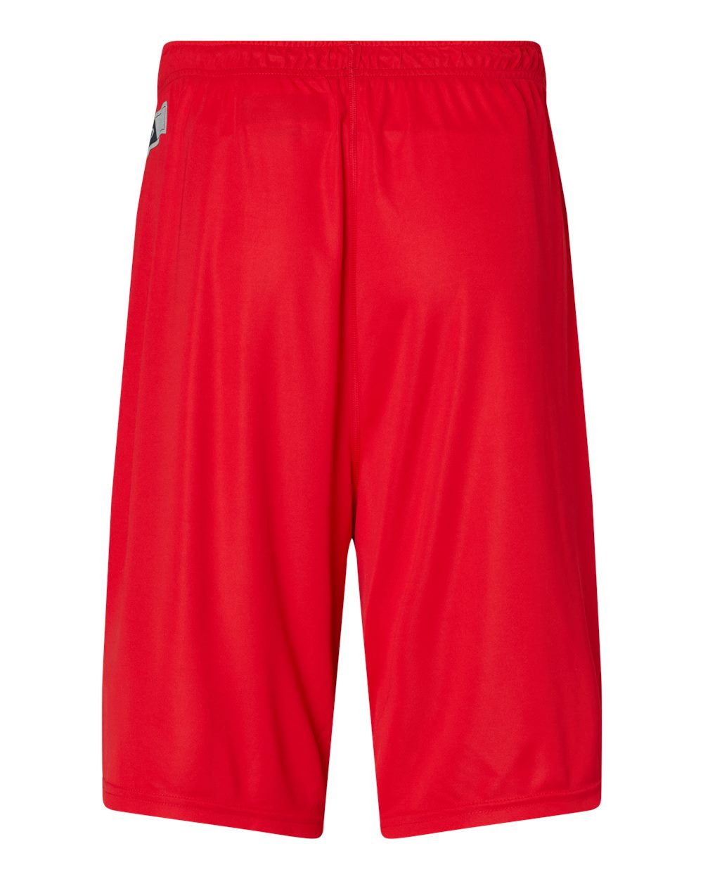 Rear View of Team Red Team Issue Hydrolix 9" Shorts - FOA402995