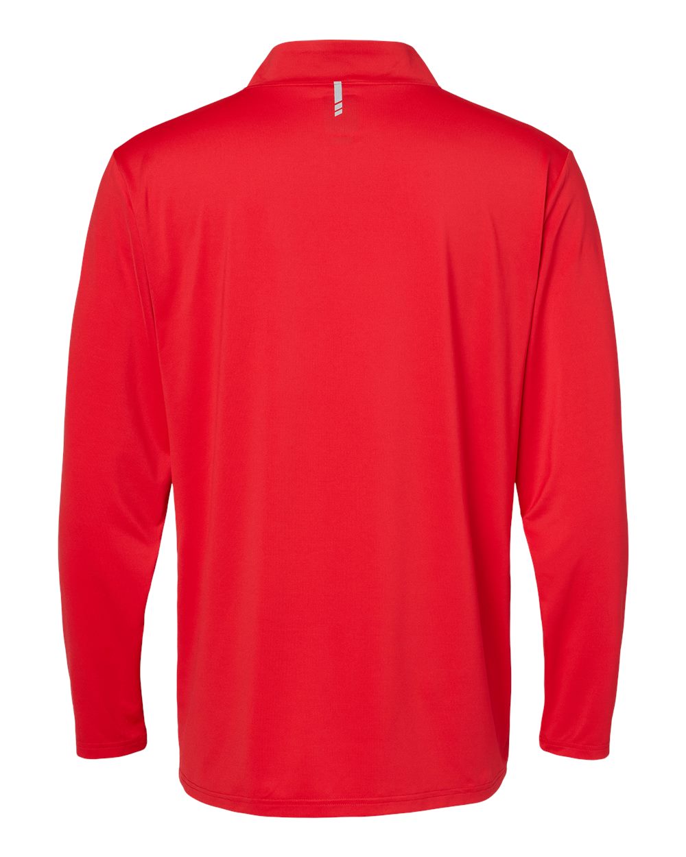 Rear View of Team Red Team Issue Podium Quarter-Zip Pullover - FOA402997