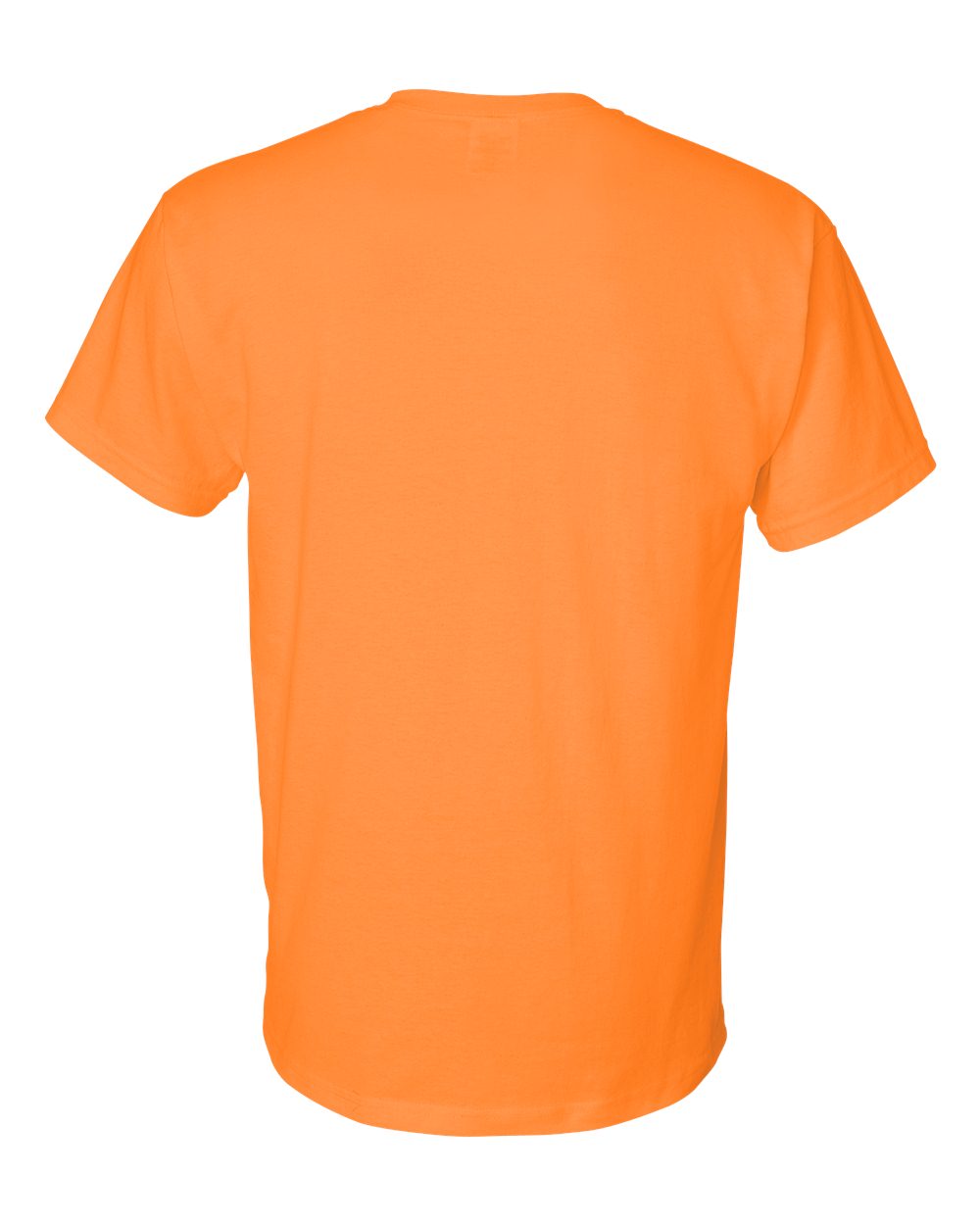 Rear View of Tennessee Orange DryBlend® T-Shirt - 8000