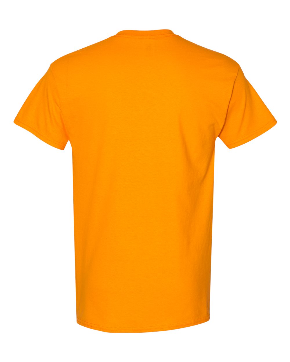 Rear View of Tennessee Orange Heavy Cotton™ T-Shirt - 5000
