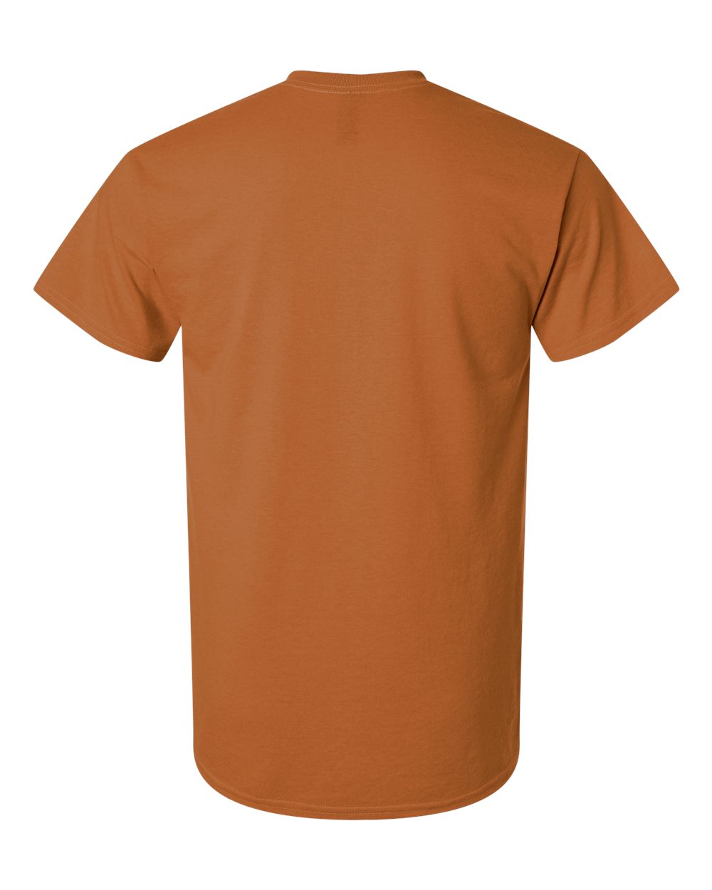 Rear View of Texas Orange Ultra Cotton® T-Shirt - 2000