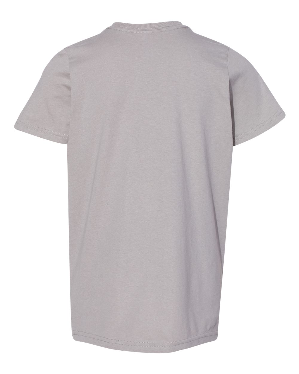 Rear View of Titanium Youth Fine Jersey Tee - 6101