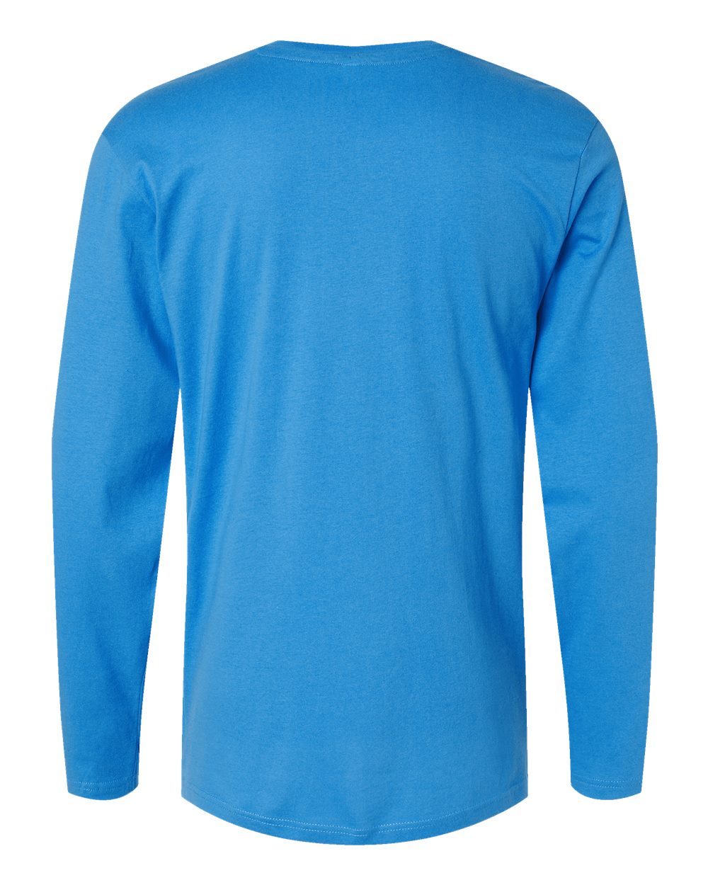Rear View of Tradewind Fine Jersey Long Sleeve Tee - 6918