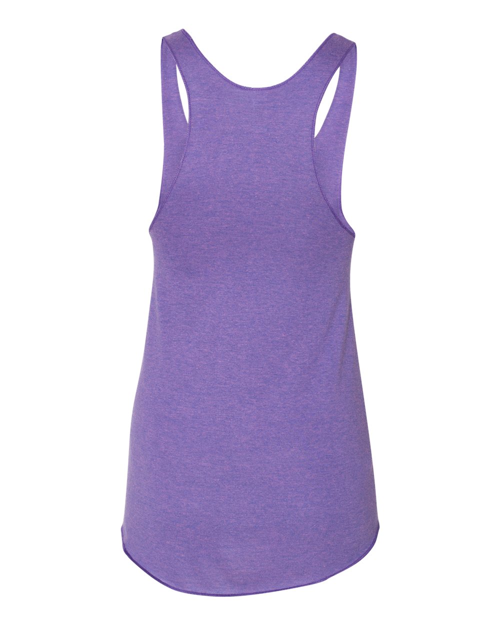 Rear View of Tri-Orchid Women’s Triblend Racerback Tank - TR308W