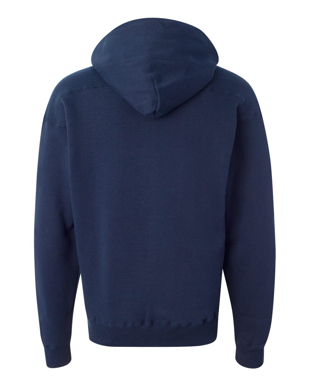 Rear View of True Navy Sport Lace Hooded Sweatshirt - 8830