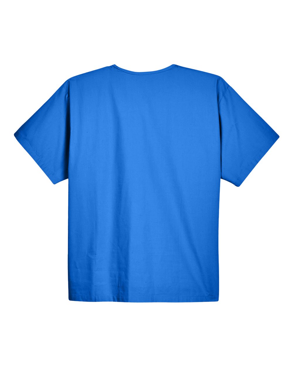 Rear View of True Royal Unisex Restore Scrub Top - M897